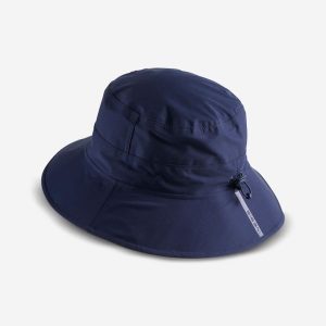 Kapelusz do golfa Inesis RW500 ROZMIAR 2: 58-60 cm. Niebieskie kapelusze INESIS, bez wzorów, z materiału, biznesowe. Za 49,99 zł.