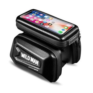 Torba z zamkiem WILDMAN E6S 1,2L. Czarne torby podróżne i sportowe WILDMAN, bez wzorów, z materiału, na ramię. Za 147,60 zł.