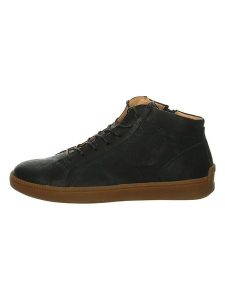 Think! Skórzane sneakersy "Turna" w kolorze czarnym rozmiar: 37,5. Czarne trampki Think, bez wzorów, za kostkę, bez zapięcia. Za 429,95 zł.