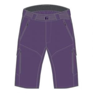 Damskie spodenki Hummvee Endura z podszewką FIOLETOWE. Czarne szorty ENDURA, bez wzorów. Za 319,99 zł.