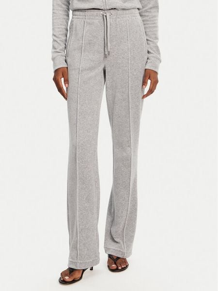 Juicy Couture Spodnie dresowe Tina JCAPW045 Szary Regular Fit. Szare spodnie dresowe Juicy Couture, xl, bez wzorów, z dresówki. Za 309,99 zł.