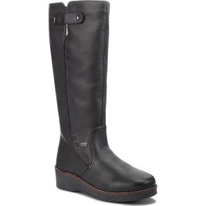 Kozaki RIEKER - Y4680-00 Schwarz. Kozaki marki Rieker. W wyprzedaży za 299,00 zł.