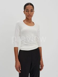 Someday Koszulka w kolorze białym rozmiar: 38. Białe bluzki someday., bez wzorów, z bawełny, bez kołnierzyka, bez ramiączek. Za 65,99 zł.