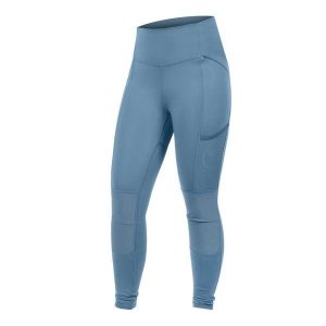 Damskie legginsy Endura SingleTrack. Niebieskie legginsy ENDURA, bez wzorów, z tkaniny. Za 309,99 zł.