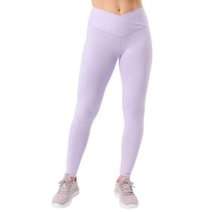 Damskie legginsy Mandala. Fioletowe legginsy MANDALA, bez wzorów, z bawełny. Za 310,50 zł.