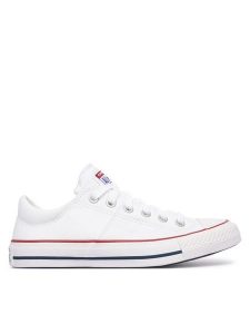 Converse Trampki Chuck Taylor All Star Madison Canvas 563509C Biały. Białe trampki Converse, bez wzorów, z materiału, bez zapięcia. Za 299,99 zł.