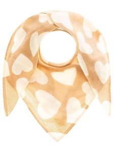 Zwillingsherz Kaszmirowa chusta trójkątna w kolorze beżowym rozmiar: onesize. Brązowe apaszki i chusty Zwillingsherz, bez wzorów, z kaszmiru. Za 280,44 zł.