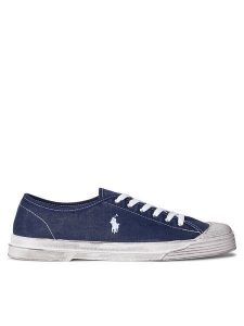 Polo Ralph Lauren Trampki Essence 100 818941163001 Granatowy. Niebieskie trampki Polo Ralph Lauren, bez wzorów, z materiału, bez zapięcia. Za 309,99 zł.