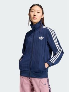 Adidas Kurtka przejściowa 164771 Niebieski jasny Loose Fit. Niebieskie kurtki ADIDAS, xs, bez wzorów, bez kaptura. Za 348,99 zł.