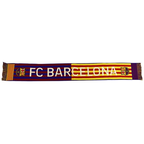 Szalik FC Barcelona - oficjalny licencjonowany. Niebieskie szaliki FC BARCELONA, bez wzorów. Za 99,00 zł.