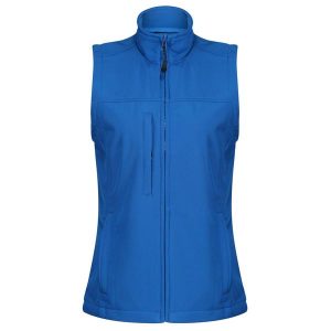 Ocieplana Damska Softshell. Brązowe kamizelki Regatta, l, bez wzorów, z softshellu, bez kaptura. Za 133,99 zł.