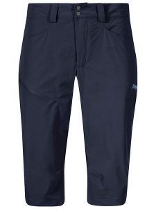Bergans Szorty funkcyjne - Regular fit - w kolorze granatowym rozmiar: 36. Niebieskie spodenki sportowe Bergans, bez wzorów, z poliamidu, z podwyższonym stanem, outdoorowe. Za 192,79 zł.