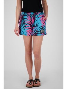 Alife and kickin Szorty "Oxana" w kolorze niebieskim ze wzorem rozmiar: S. Niebieskie szorty Alife and Kickin, bez wzorów. Za 59,95 zł.