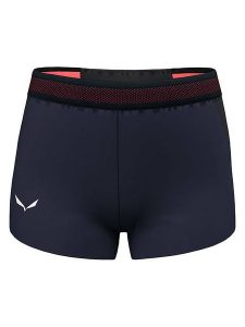 Salewa Szorty funkcyjne "Pedroc 2 Durastretch" w kolorze granatowym rozmiar: 38. Niebieskie spodenki sportowe Salewa, bez wzorów, z materiału, outdoorowe. Za 136,45 zł.
