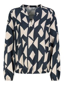 Sublevel Bluzka w kolorze granatowo-białym rozmiar: S. Niebieskie bluzki Sublevel, s, bez wzorów, z wiskozy, klasyczne, bez kołnierzyka, bez ramiączek. Za 74,28 zł.