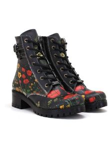 Goby Botki w kolorze czarnym rozmiar: 39. Czarne botki Goby, bez wzorów, bez obcasa, bez zapięcia. Za 339,99 zł.