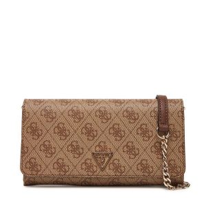 Torebka Guess. Brązowe torebki klasyczne Guess, z aplikacjami, bez dodatków. Za 309,99 zł.