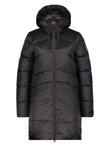 DOLOMITE Parka puchowa "Corvara" w kolorze czarnym rozmiar: L. Czarne kurtki Dolomite, l, bez wzorów, z puchu, bez kaptura. Za 456,87 zł.