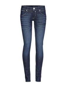 Herrlicher Dżinsy - Skinny fit - w kolorze granatowym rozmiar: W25. Niebieskie jeansy Herrlicher, bez wzorów. Za 105,38 zł.