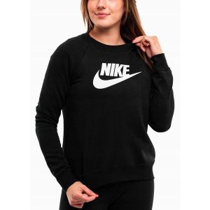 Nike bluza damska dresowa sportowa bawełniana wygodna Essentials roz. XS. Czarne bluzy Nike, xs, bez wzorów, z bawełny, bez kaptura. Za 180,99 zł.