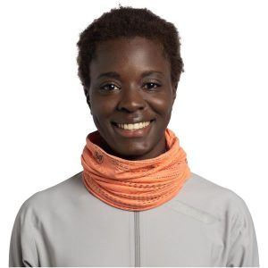 Komin na szyję - Bandana BUFF Dryflx® Solid. Brązowe szaliki Buff, bez wzorów. W wyprzedaży za 71,94 zł.