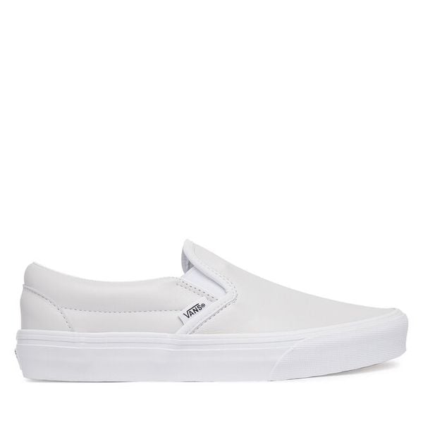 Tenisówki Vans. Białe trampki Vans, bez wzorów, bez zapięcia. Za 399,99 zł.