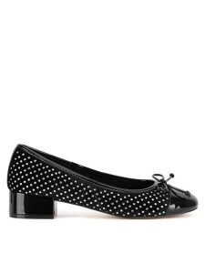 Nine West Baleriny WFA2993-1 Czarny. Czarne balerinki Nine West, bez wzorów, z materiału, bez obcasa, bez zapięcia. Za 137,99 zł.