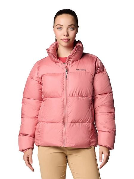 Columbia Kurtka pikowana "Puffect II" w kolorze jasnoróżowym rozmiar: S. Różowe kurtki Columbia, s, bez wzorów, bez kaptura. Za 288,52 zł.
