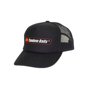 Czapka z daszkiem TB logo. Brązowe czapki TANDEM BAITS, bez wzorów. Za 65,69 zł.