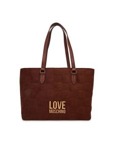 LOVE MOSCHINO Torebka JC4123PP0NKB120A Brązowy. Brązowe torebki klasyczne LOVE MOSCHINO, bez wzorów, ze skóry, bez dodatków. Za 639,99 zł.