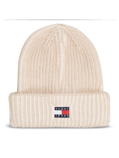 Tommy Jeans Czapka AW0AW16785 Beżowy. Brązowe czapki Tommy Jeans, bez wzorów, z jeansu. Za 139,99 zł.