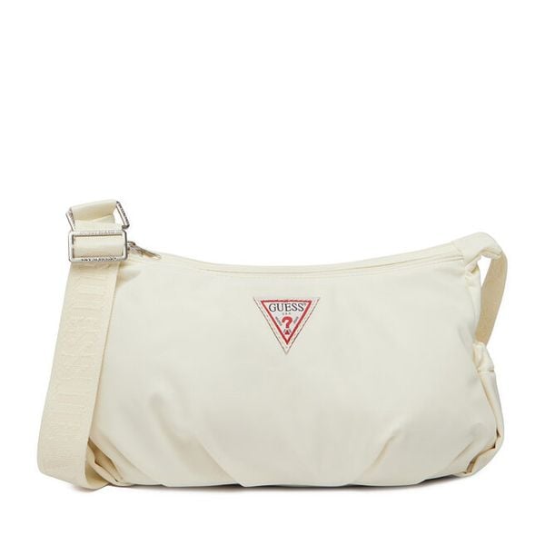 Torebka Guess Jeans. Listonoszki Guess Jeans, z aplikacjami, z jeansu, bez dodatków. Za 199,99 zł.