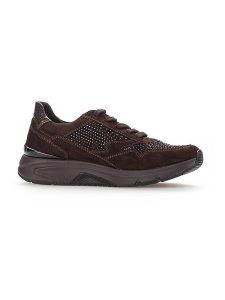 Gabor Skórzane sneakersy w kolorze brązowym rozmiar: 40. Brązowe trampki Gabor, bez wzorów, bez zapięcia. Za 237,45 zł.