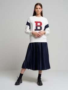 BIG STAR Spódnica w kolorze granatowym rozmiar: XL. Niebieskie spódnice Big Star, xl, bez wzorów, retro, maxi. Za 144,92 zł.