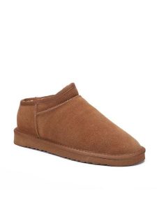 Gooce Skórzane botki zimowe "Jackie" w kolorze jasnobrązowym rozmiar: 39. Brązowe botki Gooce, na zimę, bez wzorów, ze skóry, bez obcasa, bez zapięcia. Za 173,99 zł.