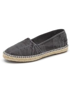 Natural world Espadryle w kolorze antracytowym rozmiar: 40. Czarne espadryle Natural World, bez wzorów, bez obcasa. Za 130,99 zł.