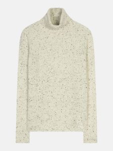 Perfect Cashmere Kaszmirowy golf "Ashley" w kolorze jasnoszarym rozmiar: M. Szare golfy Perfect Cashmere, bez wzorów, z kaszmiru. Za 421,95 zł.