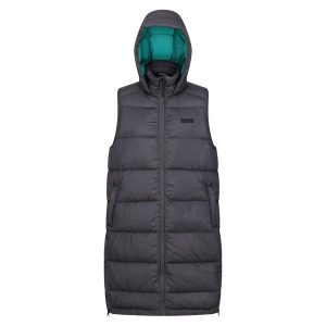 Bezrękawnik Damski Ganella. Czarne kamizelki Regatta, xl, bez wzorów, bez kołnierzyka, bez ramiączek, bez kaptura. Za 303,99 zł.