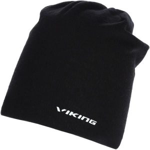 Czapka dla dorosłych Viking Mundo Merino. Czarne czapki Viking, bez wzorów, sportowe. Za 76,00 zł.