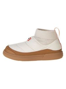 Hunter Botki zimowe w kolorze kremowym rozmiar: 38. Brązowe botki Hunter, na zimę, bez wzorów, bez obcasa, bez zapięcia. Za 262,29 zł.