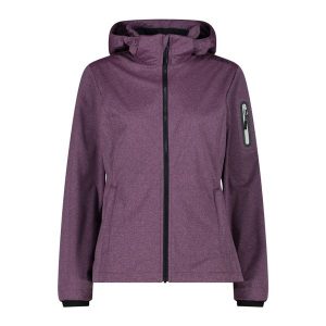 Kurtka damska turystyczna CMP 39A5016M. Fioletowe kurtki CMP, l, bez wzorów, z softshellu, z kapturem. Za 340,00 zł.