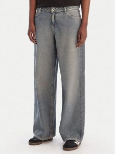 HUGO Jeansy Gobana 50554071 Niebieski Regular Fit. Niebieskie jeansy Hugo, bez wzorów, z bawełny. Za 599,99 zł.