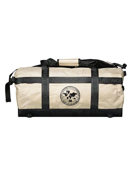 Geographical Norway Torba podróżna "Sojourney" w kolorze beżowym - 56 x 30 x 30 cm rozmiar: onesize. Brązowe torby podróżne i sportowe Geographical Norway, bez wzorów, z materiału, na ramię. Za 157,73 zł.