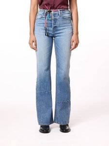 Scotch & Soda Dżinsy - Flare fit - w kolorze błękitnym rozmiar: W27. Niebieskie jeansy Scotch & Soda, bez wzorów, z podwyższonym stanem. Za 131,74 zł.