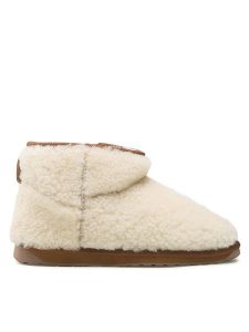 EMU Australia Śniegowce Stinger Micro Teddy W12773 Beżowy. Brązowe buty zimowe EMU Australia, ze skóry, bez obcasa, bez zapięcia. Za 699,99 zł.