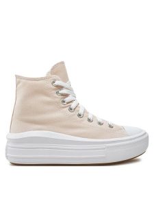Converse Trampki Chuck Taylor All Star Move Platform Seasonal A12310C Różowy. Czerwone trampki Converse, bez wzorów, z materiału, bez zapięcia. Za 259,99 zł.