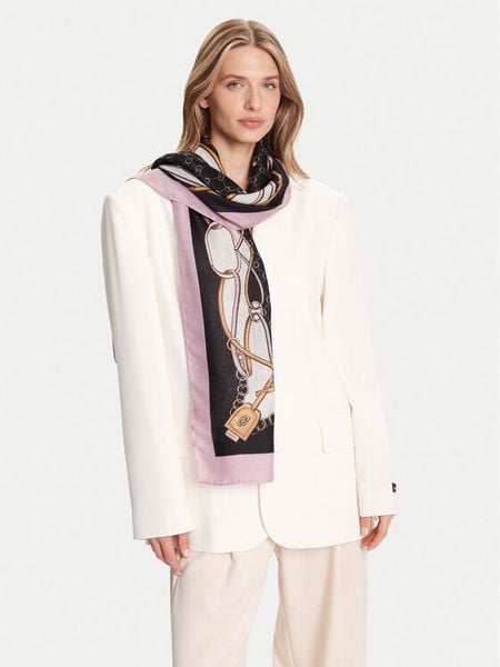 Liu Jo Szal 2F5079 T0300 Czarny. Czarne rękawiczki Liu Jo, bez wzorów, z poliesteru. Za 199,99 zł.