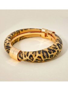 MENTHE À L'O Pozłacana bransoletka rozmiar: onesize. Brązowe bransoletki MENTHE À L'O, pozłacane. Za 148,26 zł.