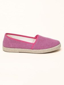 Kitz-pichler Espadryle "Camping Linen uni V" w kolorze fioletowym rozmiar: 40. Różowe espadryle Kitz-Pichler, bez wzorów, z materiału, bez obcasa. Za 152,99 zł.