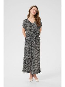 Kaffe Kombinezon w kolorze szarym rozmiar: 36. Szare kombinezony Kaffe, bez wzorów, z tkaniny, bez kołnierzyka, bez ramiączek. Za 126,99 zł.